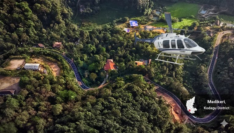 Jakkur Aerodrome to Coorg