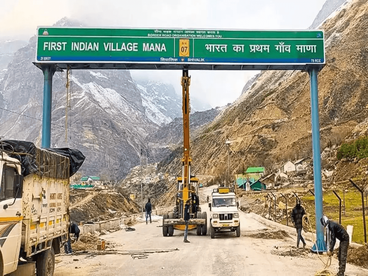 Mana Village - The last inhabited village of India near Badrinath