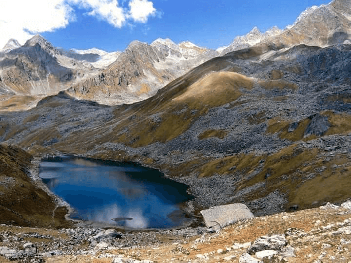 Vasuki Tal - Pristine glacial lake near Kedarnath